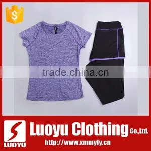 Wholesale Sexy Yoga Shorts and Pants Fashion Yoga Suit for Sexy Girls thumbnail-1