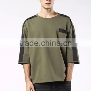 Wholesale Factory Clothing Half Sleeve Man Casual T Shirt 100% Cotton Fashion Turkey Basic Men Tops thumbnail-5