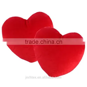 Custom Red Heart-shaped Lovely Pillow With no Design thumbnail-1