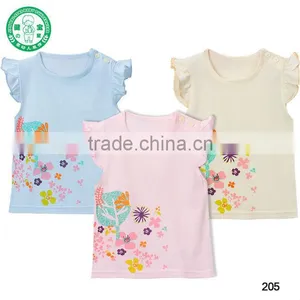High Quality Baby T-shirt , Sleeveless Infant Baby T-shirt, Colorful T-shirt thumbnail-4