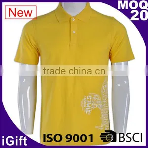 Wholesale Custom Embroidery Design Custom Polo t Shirt 100% Cotton thumbnail-1