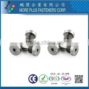 Taiwan Stainless Steel 18-8 Chrome Plated Steel Nickel Plated Steel Copper Brass Special Rivet and Screw thumbnail-3