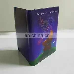 2017 Free Samples Hardcover a4 Szie Notebook Custom Printing With Led Light thumbnail-3