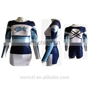Oem Available Custom Sports Girl'S Cheerleader Uniform thumbnail-2