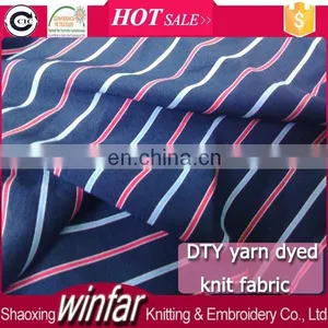 Winfar Textile Knit Black White Yarn Dyed Stripe Fabric for Briefs Underpants thumbnail-4