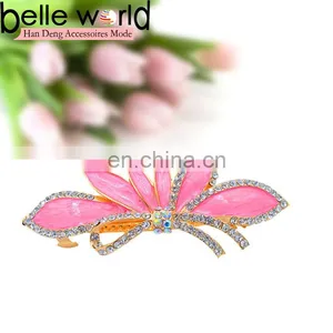 Korean Style Diamante Rhinestone Barrette Hair Clips thumbnail-3