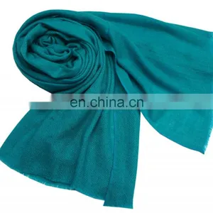 Pashmina Wool Scarfs India , Herringbone Pashmina Wool Shawl , Scarves thumbnail-2