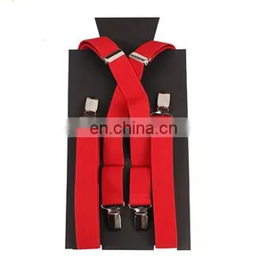 3.5cm Adjustable Clips Braces Candy Color Unisex Pants Y-back Suspenders thumbnail-6