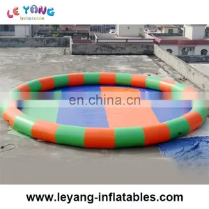 Round Adult Size Inflatable Swimming Pool With Palm thumbnail-3