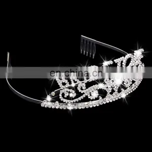 Wedding and Hen Party Silvery BRIDE TO Be Metal Tiara  thumbnail-2