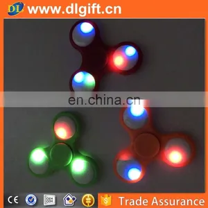 Tri-Spinner Toy,Hand Spinner/ Plastic Coloful LED Fidget Spinner thumbnail-1