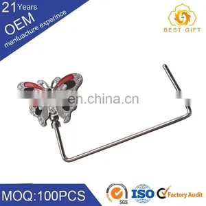 Pink Metallic Blank Purse Hanger Purse Hook thumbnail-1