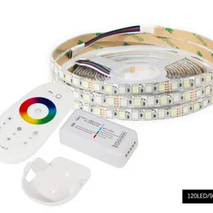 5M DC12V LED Strip 5050 SMD RGB, RGBW, RGBWW 96LED/m White, Warm White 120LED/m 5050 LED Flexible Strip Light IP20 thumbnail-1