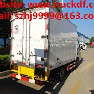 Customized JAC Brand 4*2 LHD Gasoline 1.5tons-2tons Refrigerated Minivan Vehicle for Sale, Cold Room Truck for Sale thumbnail-1