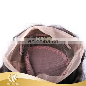 2017 New Arrival Hot Sale Brazilian Hair Ample and Silky Kinky Straight Virgin Hair Full Lace Wig thumbnail-6