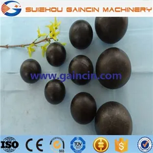 Hot Rolled Grinding Media Steel Balls, Steel Forged Mill Balls, Grinding Media Balls for Metal Ores, Grinding Ball thumbnail-5