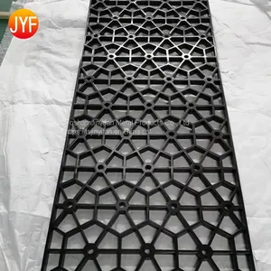 Foshan Factory Modern Style Personalize Stainless Steel Laser Cut Privacy Folding Metal Screen Divider thumbnail-1