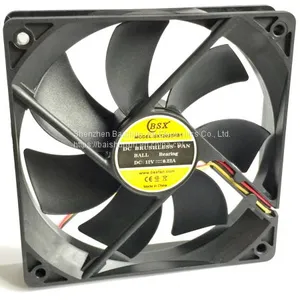 120mm 120x120x25mm dc 5v/12v Mini Fan 12025 Small Brushless Axial Air Ultra Evaporative Air Cooler thumbnail-3