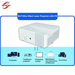 All In One Projector Home Theater With Computer DLP Projector 3600 Lumen Laser Projector for Classroom and Office thumbnail-4