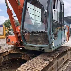 USED HITACHI EX120 ORIGINAL JAPAN HYDRAULIC EXCAVATOR thumbnail-2