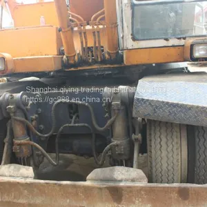 USED HITACHI 100WD MOBILE EXCAVATOR SALE thumbnail-5