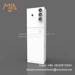 600 Volume Residential / Commercial Cabinet Type Purify Air HRV ERV Heat Recovery Exchanger Ventilation System thumbnail-4