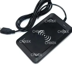 Dual Frequency LF & HF RFID Reader Writer, 125KHz& 134.2KHz and 13.56MHz, Smart Card Reader thumbnail-3