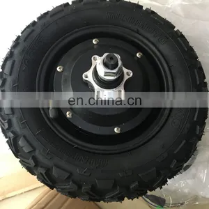 BLDC 10 Inch Bulit-in 1024line Encoder Servo Hub Motor Wheel for Automated Guided Vehicle thumbnail-3