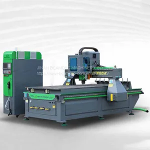 Automatic Tool Change BCM1325C 4th Axis Cnc Router Rotary Wood Machine thumbnail-1