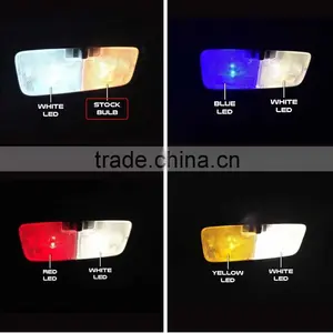 T10 194 W5W 8 LED 1210SMD for Car Reading Light Led Roof Light thumbnail-5