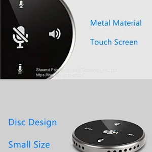 Touch Screen Hotrain FX202U USB Portable Mini Desktop Omnidirectional Conference Microphone Speaker for Meeting, Teaching, Training, Interview, Broadcast thumbnail-5
