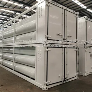 CNG Long Tube Trailer Skid Virtual Pipeline Road Transportation thumbnail-5