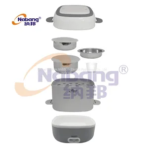 2.0L Lunch Box Electric Portable Cooker thumbnail-2