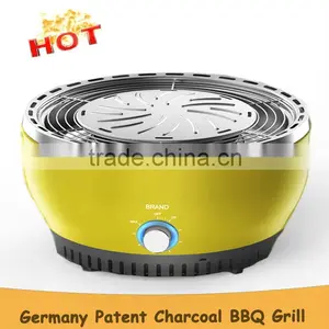 Camping German Patent Charcoal BBQ Grill thumbnail-3