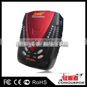 Car Radar Detector 100% Original Conqueror 899+ GPS Radar Detector thumbnail-1