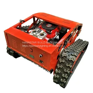 Track Lawn Mower Grass Cutter Machine Remote Control Gasoline Engine Lawn Mower thumbnail-2