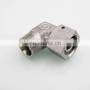 OEM Adapter Hose Fitting 90 Degree Elbow Bsp Male 60 Degree Seat to Bsp Male O-Ring Adjustable Stud for 1bg9-Og Hydraulic thumbnail-5