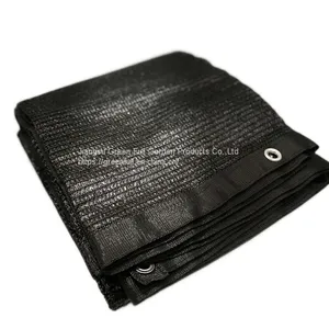 70% Black Shade Cloth With Grommets, Greenhouse Garden Shade Cover Plant Shades From Sun thumbnail-1