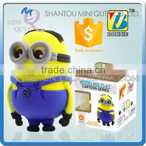 Mini Qute Bonnie Kawaii Anime Despicable me Jorge DIY Cartoon Building Block Plasticine Clay Educational Toy NO.BN9987-1 thumbnail-1