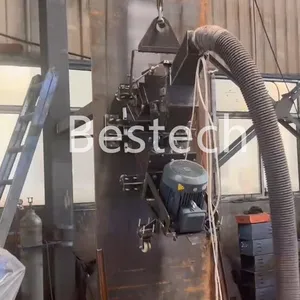 Automatic Movable Vertical Shot Blasting Machine 16 Shot Blaster 32 for Oil Tank Surface Blasting thumbnail-3