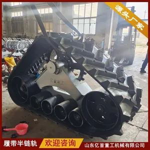 Customized Rubber Track Chassis is Not Afraid of Muddy Terrain Customized Rubber Track Chassis is Not Afraid of Muddy Terrain thumbnail-3