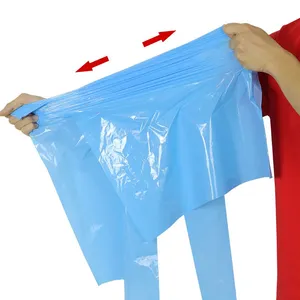 Factory Direct Disposable Waterproof Plastic Apron Clear Industrial LDPE Make Up Beauty Salon Apron For Adults Kitchen Cooking thumbnail-4