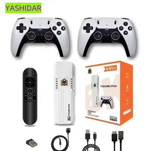 K8 Pro Game Stick tv Box 3d 4k Hd Retro Video Game Console Quad Core 64gb 40000 +games Wireless 2.4g Controller Retro Console thumbnail-1