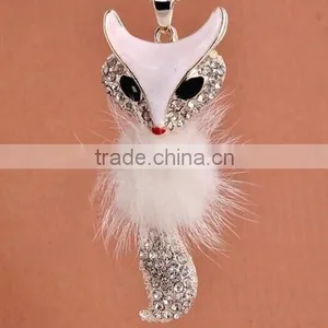 2014 Fashion Fox Long Necklace for Sweater thumbnail-1