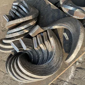 High Chromium Carbide Overlay Mild Steel Wear Resistant Bimetal for Auger Blades of the Screw Conveyor thumbnail-6