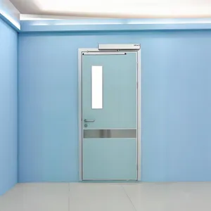 MBS-YP01 Stainless Steel Interior Exit Hospital Medical Automatic Hermetic Sliding Door Modular Operator Room System thumbnail-2