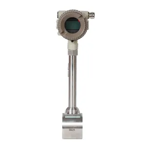 High Precision Industrial Wafer Type SUS304 Digital Vortex Air Fow Meter thumbnail-4