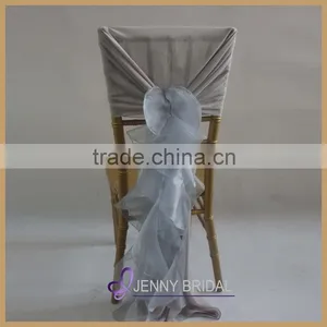 C003AL Fancy White and Violet Chiffon Organza Chiavari Chair Covers for Weddings thumbnail-4