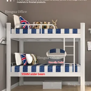 Adult Metal Bunk Bed | Reinforced Structure & 10 Minute Fast Install | Construction Site Dorms - One Stop Solution thumbnail-1