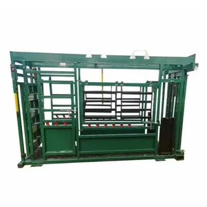 High Quality Cattle Chute Crushes Cattle Squeeze Crush for Fencing Trellis & Gates thumbnail-1